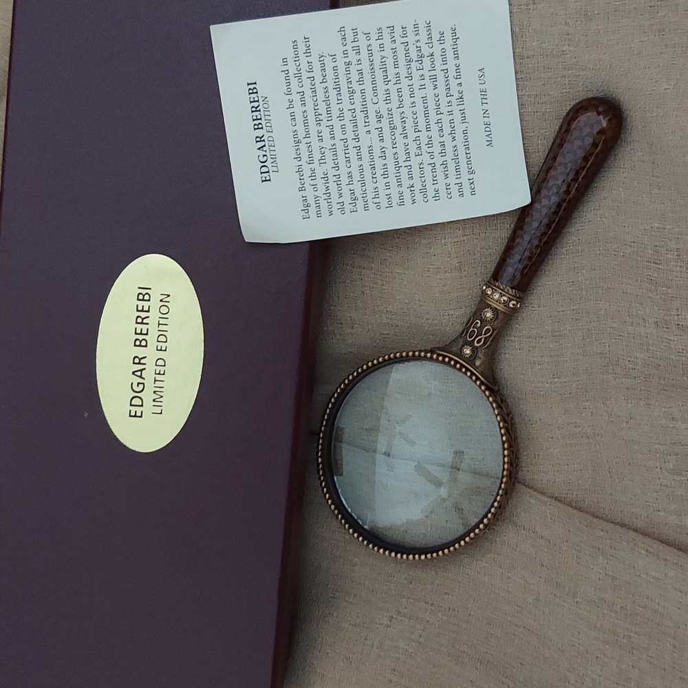 Edgar Berebi Magnifying Glass
